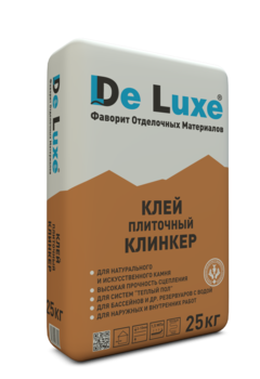 Клей для камня De Luxe КЛИНКЕР