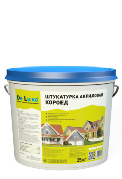 Декоративная штукатурка готовая акриловая De Luxe Короед