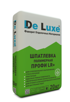 Шпаклевка лр+ De Luxe Профи