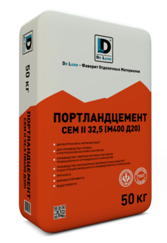 Цемент м400 портландцемент De Luxe