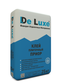 Плиточный клей Приор De Luxe