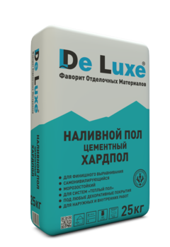 Наливной пол цементный De Luxe ХАРДПОЛ